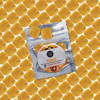 Hard Candies - 50mg THC - Mango